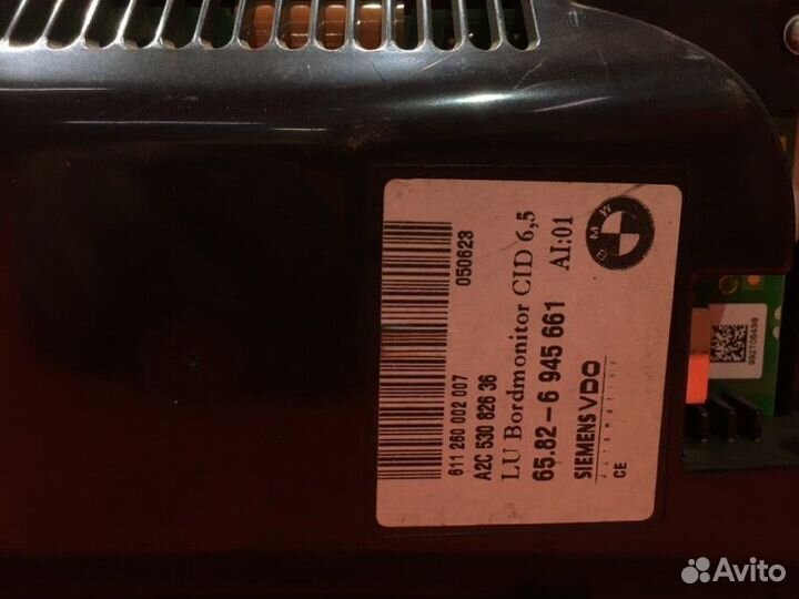 Дисплей информационный Bmw 5 E60 M54B25 2006