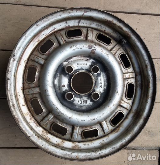 Диск r 14 штампованный