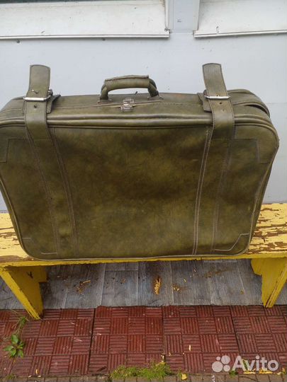 Кожаный чемодан СССР