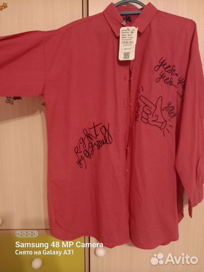 Новая рубашка производство Турция