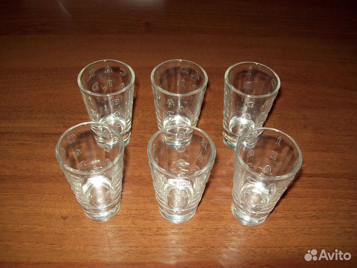 Рюмки новые