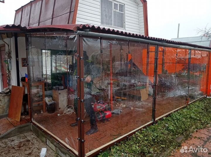 Мягкие окна пвх для беседок и веранд