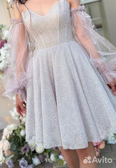 Вечернее платье 42 44 бу