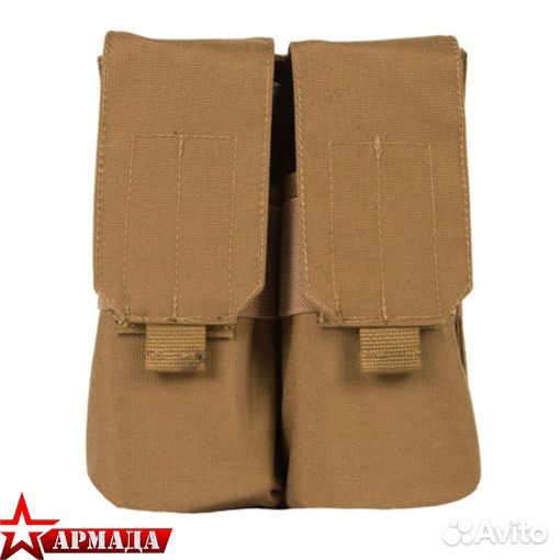 Подсумок двойной ак под 4 магазина мох Phoenix