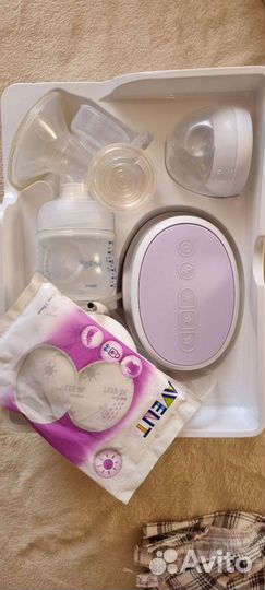 Молокоотсос avent электрический