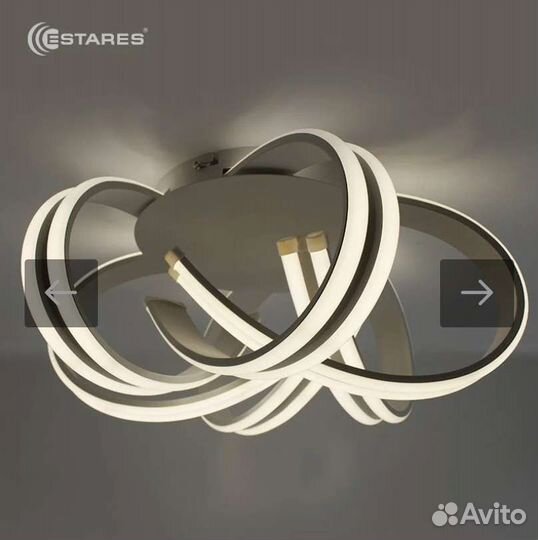 Светодиодная люстра с пультом volna double 170W