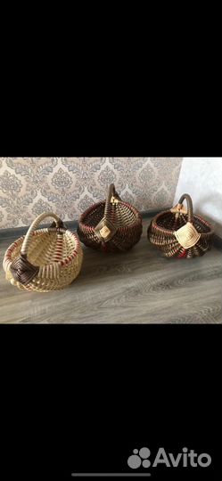 Плетеные корзинки