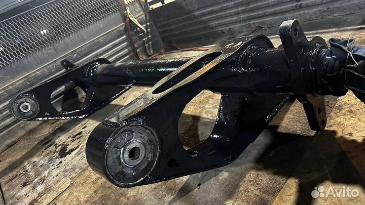 Ось BI9-22 на интегральных коробах с дисковым торм