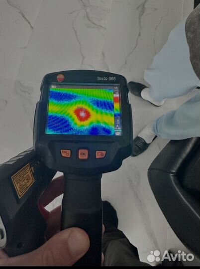 Обследование зданий тепловизором, технодзор