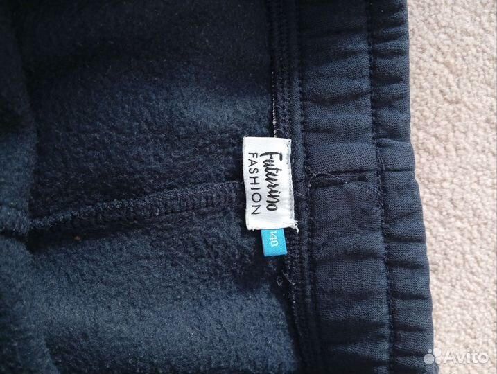 Брюки, штаны с начесом для мальчика 140