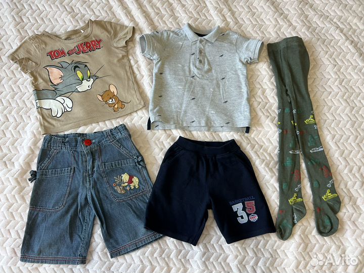 Пакет вещей для мальчика 98