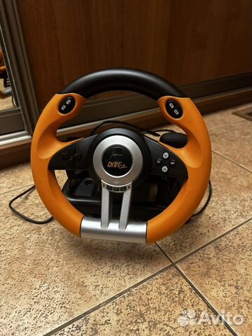 Руль SpeedLink drift O.Z. Racing Wheel оранжевый