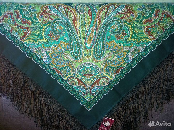Павловопосадский платок шаль Караван