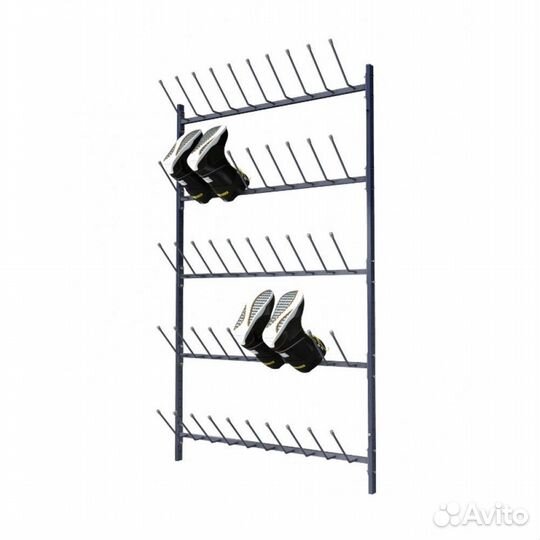 Вешалка Эконом для ботинок, пристенная 170х125х28см VBE-25