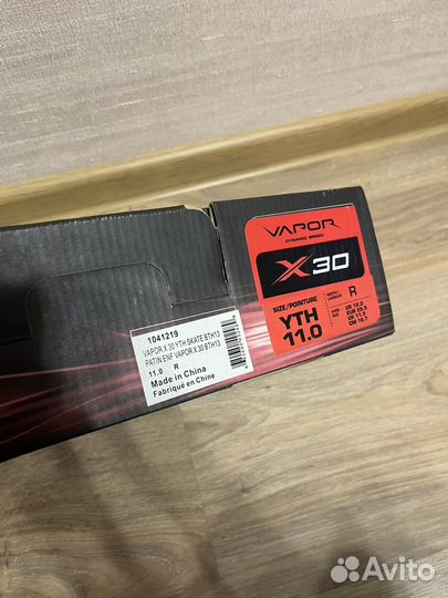 Коньки детские bauer vapor x30