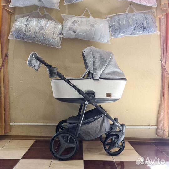 Коляска 3 в 1 Adamex