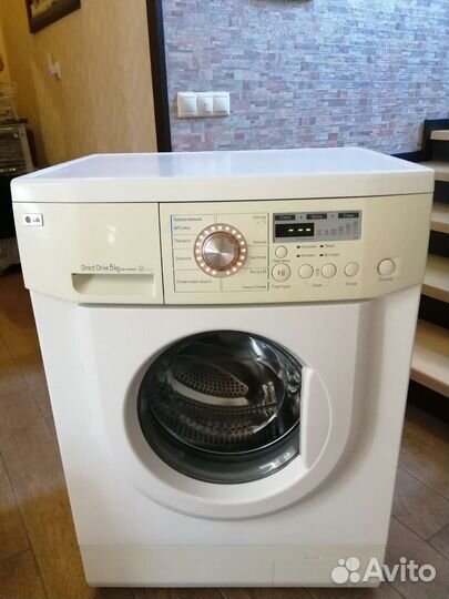 Стиральная машина бу lg 5 кг