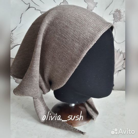 Косынка вязаная