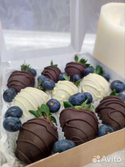 Клубника в бельгийском шоколаде