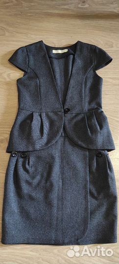 Школьная форма серая