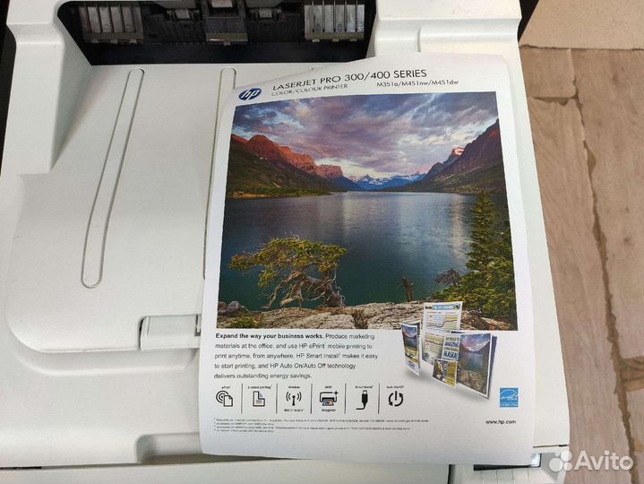 Цветной лазерный принтер А4 HP Pro 400 M451dn