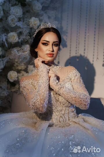 Ослепительное свадебное платье