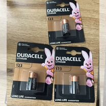 Батарейки duracell 123