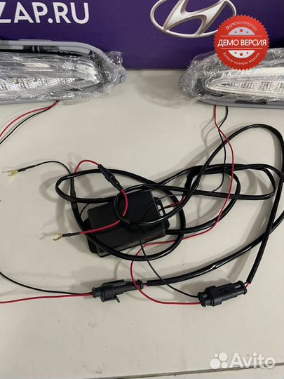 Птф c диодами комплект Hyundai Solaris 1 (11-15)
