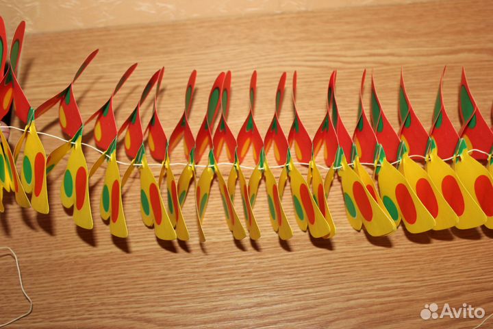 Гирлянда бумажная СССР (Москва)