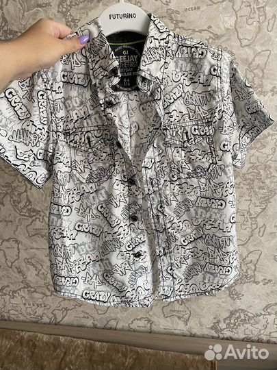 Рубашка для мальчика 116