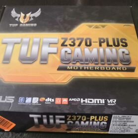 Материнская плата asus TUF Z370-plus gaming