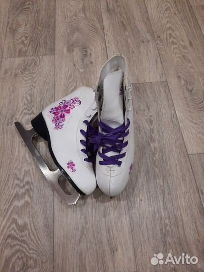 Коньки фигурные детские 36