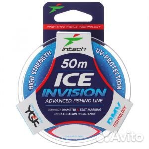 Леска Intech Invision Ice Line 50m (0.16mm/2.21kg)