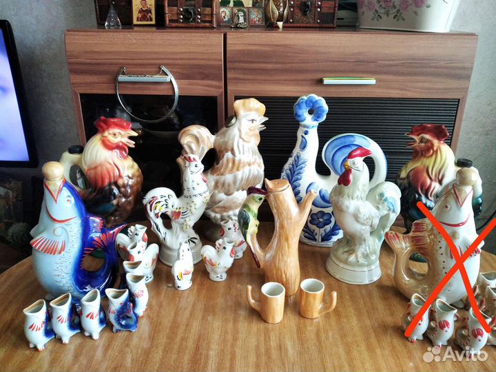 Штофы и графины СССР