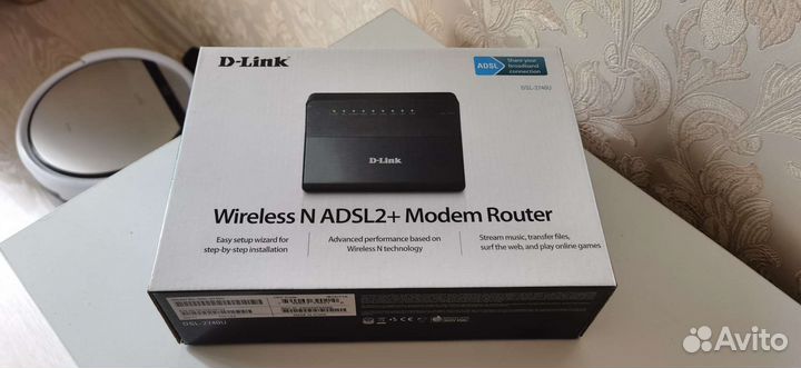 Роутер D-Link DSL-2740U