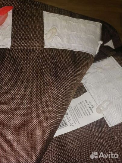 Штора на ленте Inspire Looks 200х260 см цвет кофе