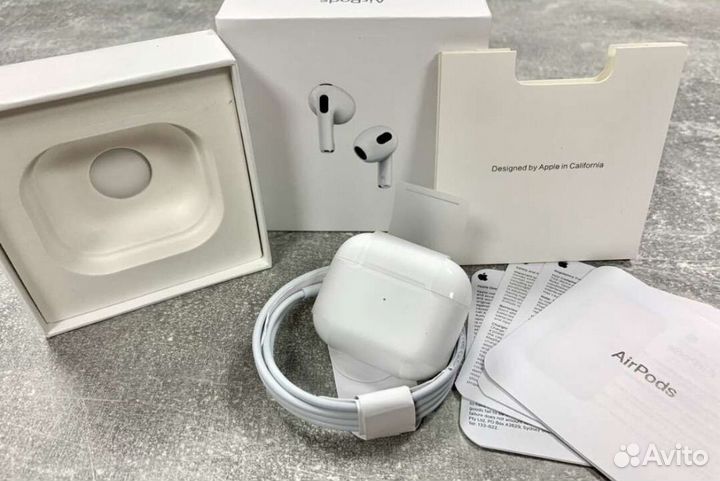 AirPods 3 (2023) доставка бесплатно плюс чехол