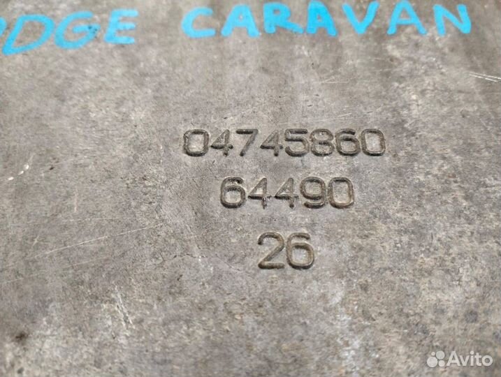 Блок управления двигателем Dodge Caravan4