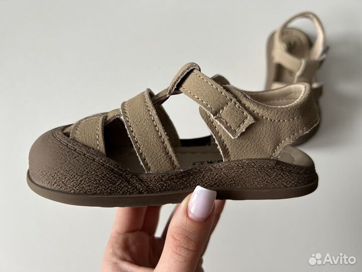 Сандалии для мальчика в садик 23 размер
