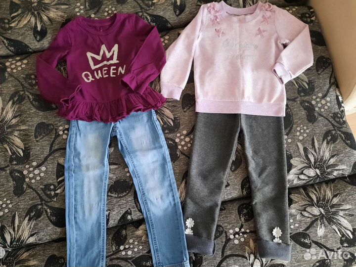 Вещи пакетом на девочку