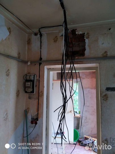 Услуги электрика. Монтаж.Видеонаблюдение. Домофоны