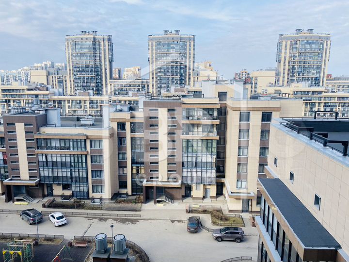 2-к. квартира, 52,5 м², 9/25 эт.