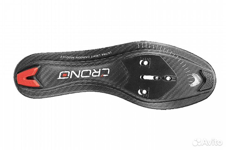 Велотуфли для триатлона Crono CT1 Carbon, черные