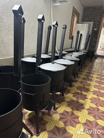 Печь под казан