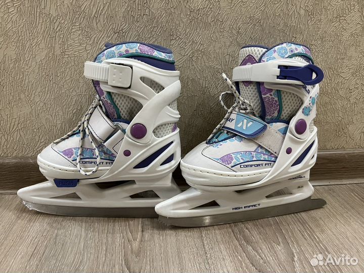 Коньки nordwey slide раздвижные 26-31