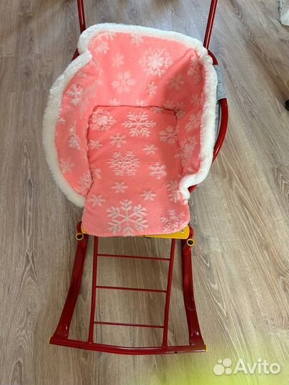 Детские санки коляска