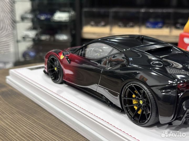 IVY (IM1818H) Ferrari SF90 Black to red 1:18