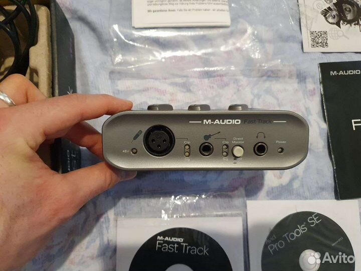 M-audio Fast Track аудио-карта