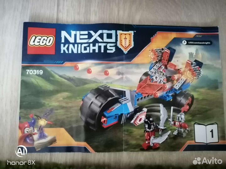 Lego nexo knights и lego technic