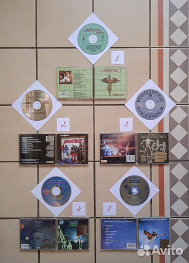 Uriah Heep/Black Sabbath/Queen/Blue System CD